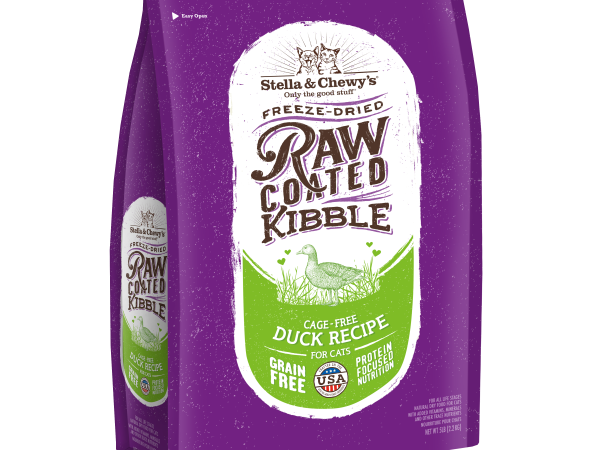 Stella&Chewy Cat RawCoated Cagefree Duck
