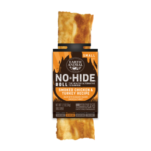 Earth Animal Dog NoHide Chew BBQ Smoked Chicken and Turkey Small 1pk