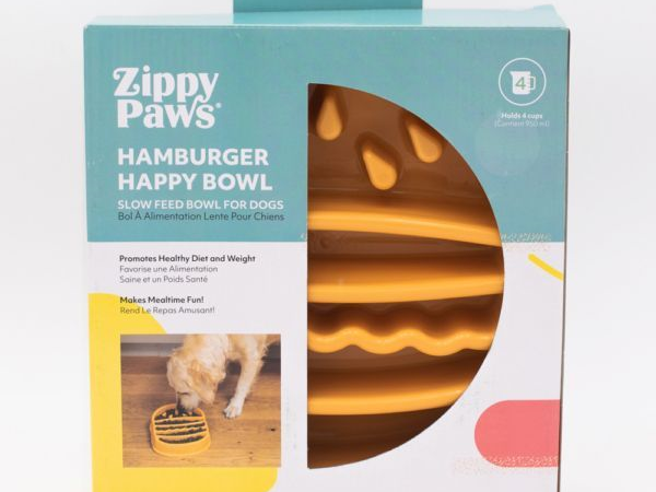 Happy Bowl Slow Feeder Hamburger