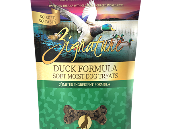 Zignature Dog Soft Moist Treats Duck
