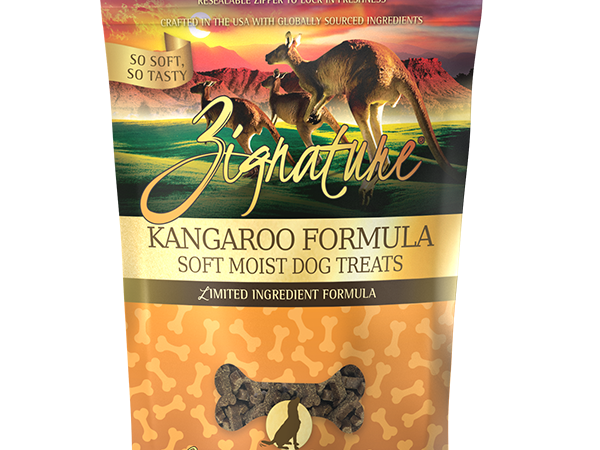 Zignature Dog Soft Moist Treats Kangaroo
