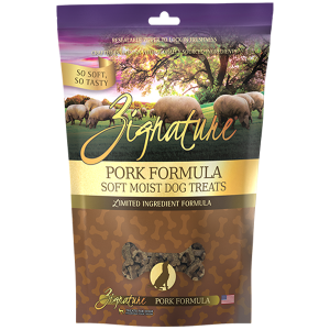 Zignature Dog Soft Moist Treats Pork