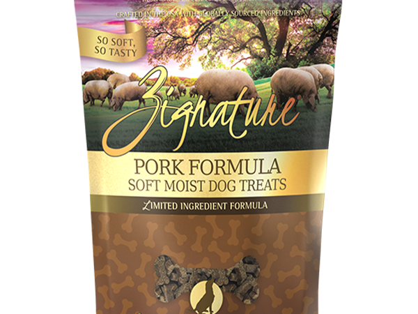 Zignature Dog Soft Moist Treats Pork