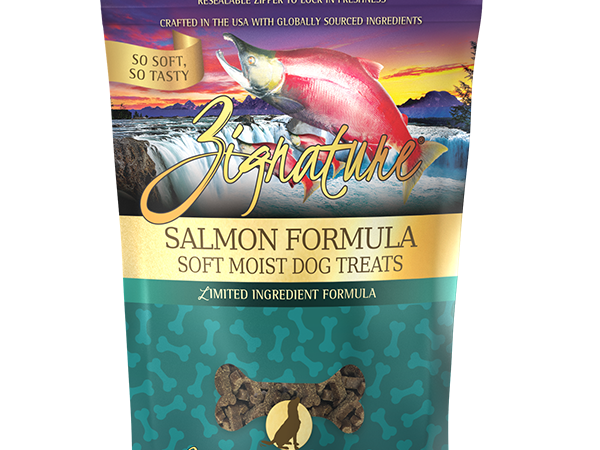 Zignature Dog Soft Moist Treats Salmon