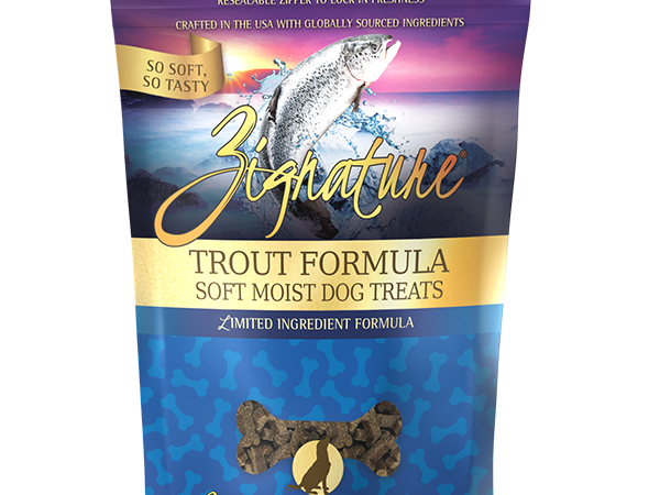 Zignature Dog Soft Moist Treats Trout