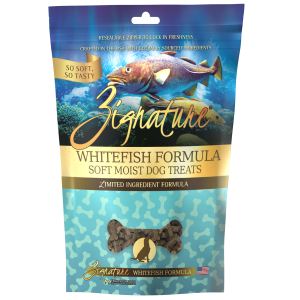 Zignature Dog Soft Moist Treats Whitefish