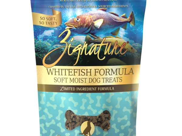 Zignature Dog Soft Moist Treats Whitefish