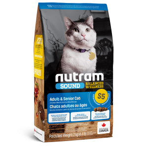 Nutram 3.0 Sound Cat S5 Adult for Senior