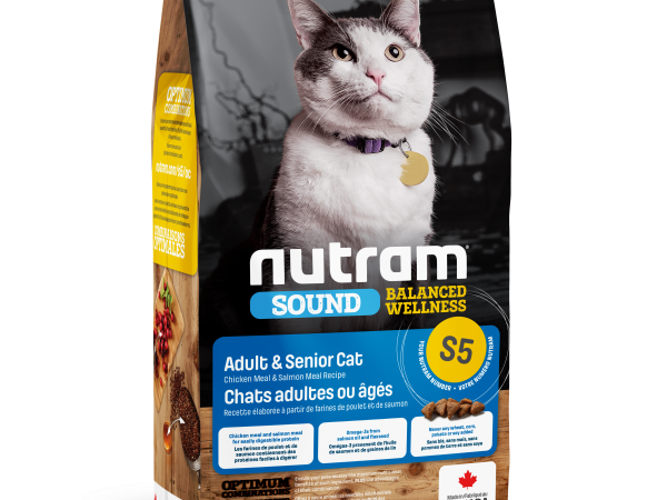 Nutram 3.0 Sound Cat S5 Adult for Senior