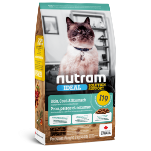 Nutram 3.0 Ideal Cat I19 Skin Coat & Stomach