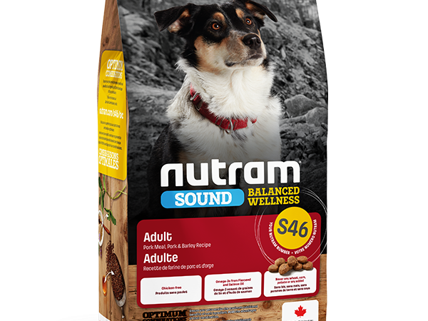Nutram 3.0 Sound Dog S46 Adult Pork