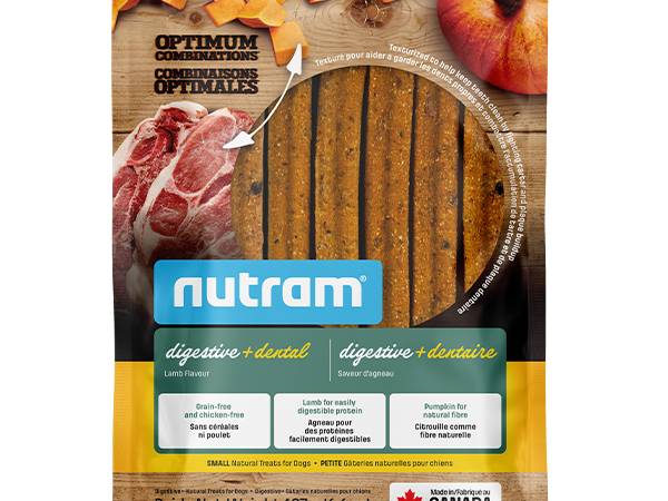 Nutram Dog OC Dental Chew Digestive+ Lamb Small