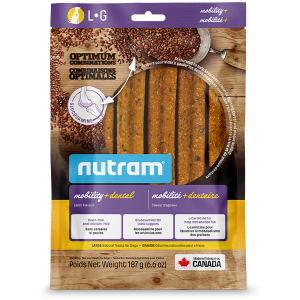Nutram Dog OC Dental Chew Mobility+ Lamb Large