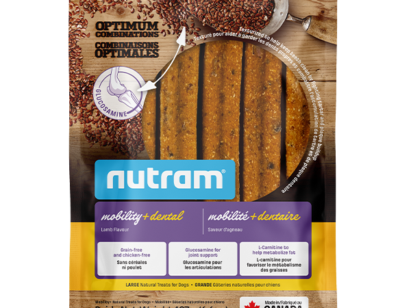Nutram Dog OC Dental Chew Mobility+ Lamb Large