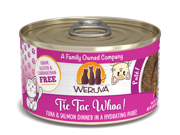 Weruva Cat Pate Tic Tac Whoa Tuna & Salmon