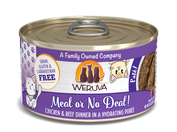 Weruva Cat Pate Meal or No Deal Chicken & Beef