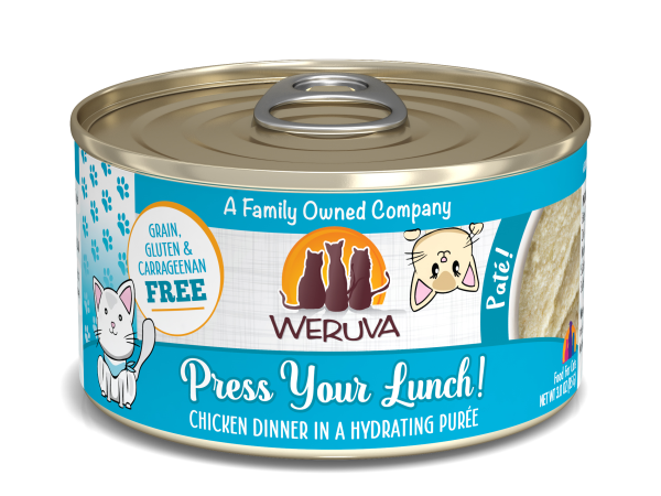 Weruva Cat Pate Press Your Lunch Chicken Dinner