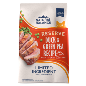 Natural Balance Cat Reserve Duck & Green Pea Dry Food