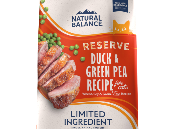 Natural Balance Cat Reserve Duck & Green Pea Dry Food