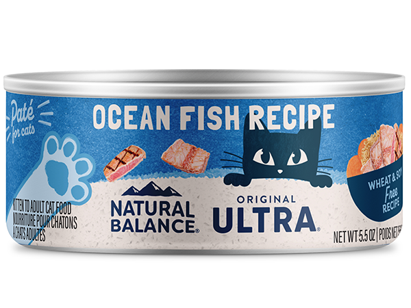 Natural Balance Cat Ultra Ocean Fish Wet Food