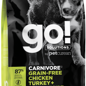 GO! Dog Carnivore Grain Free Chicken, Turkey & Duck for Puppy
