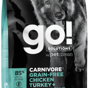 GO! Dog Carnivore Grain Free Chicken, Turkey Duck Adult
