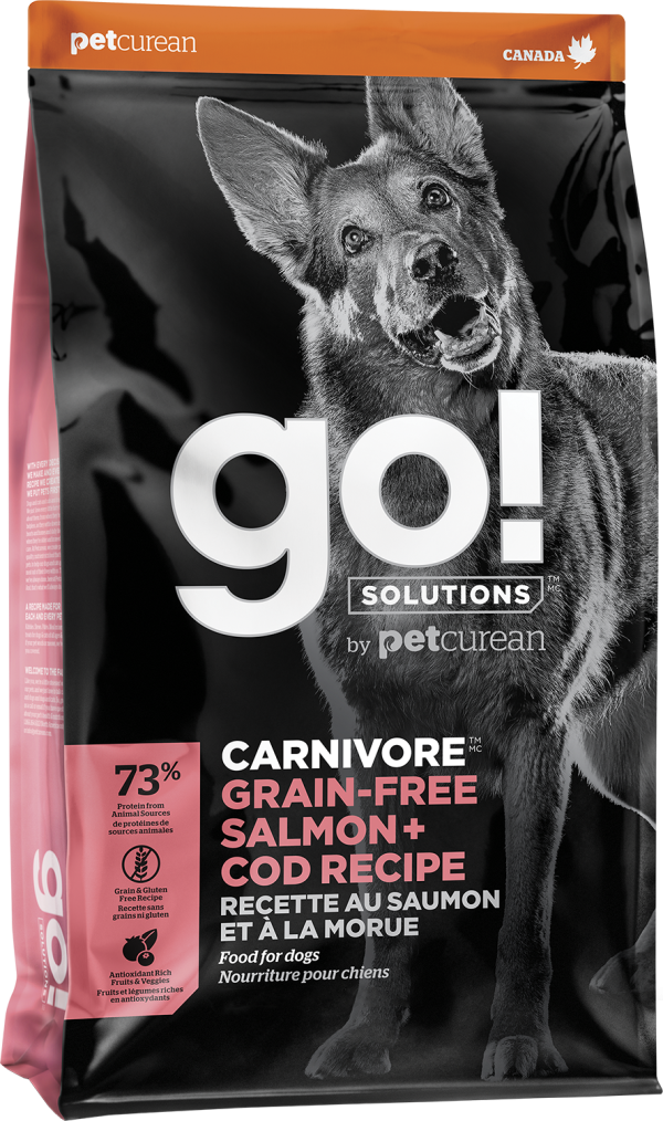 GO! Dog Carnivore Grain Free Salmon & Cod