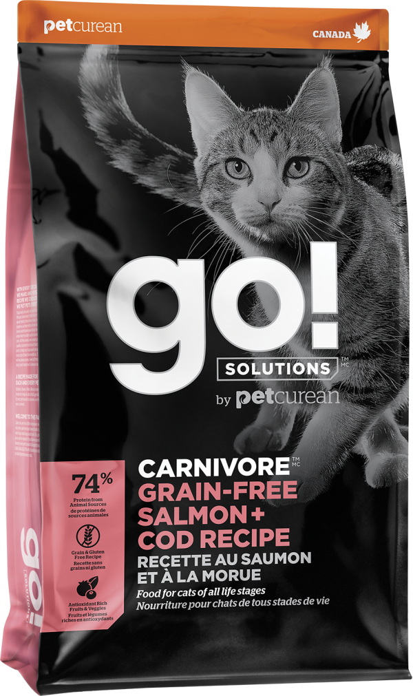 GO! Cat Grain Free Carnivore Salmon & Cod