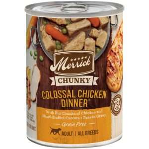 Merrick Dog Chunky Colossal Chicken Dinner Wet Food