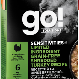 GO! Dog Sensitivities Grain Free Shredded Turkey