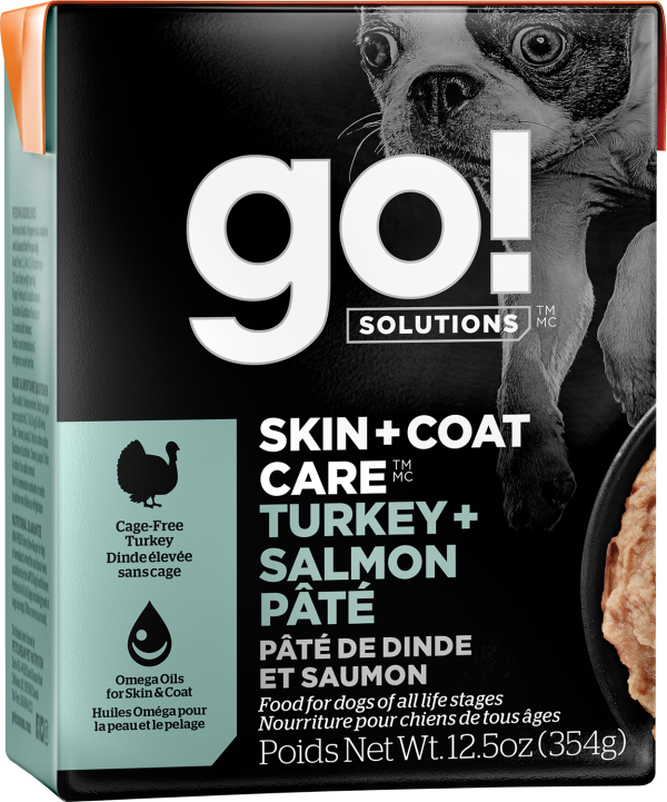 GO! Dog Skin & Coat Turkey & Salmon Pate