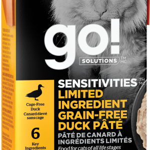 GO! Cat Sensitivities Grain Free Duck Pate