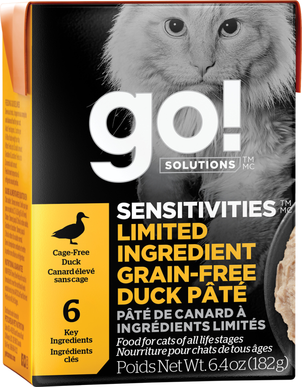 GO! Cat Sensitivities Grain Free Duck Pate