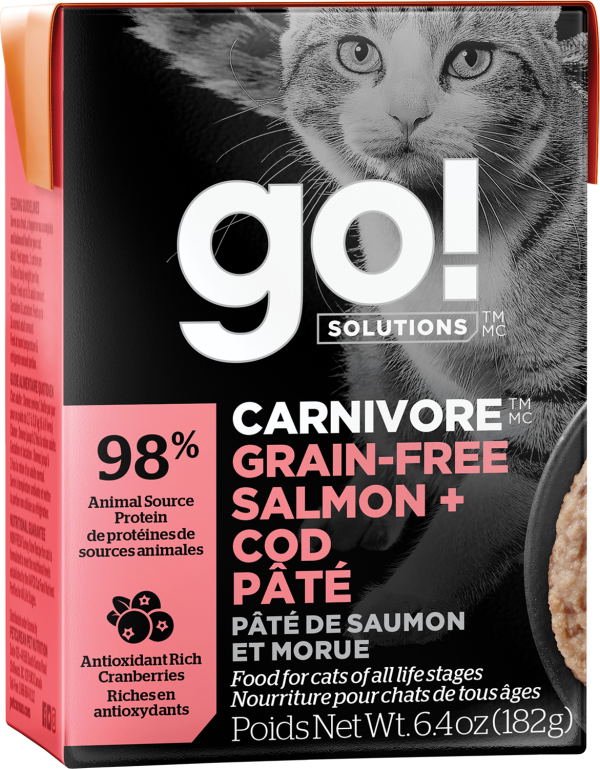 GO! Cat Carnivore Salmon & Cod Pate
