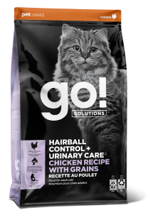 GO! Cat Hairball Control + Urinary Care Chicken Recipe
