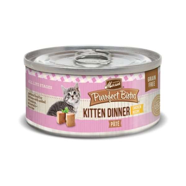 Merrick Cat Kitten Dinner Pate Wet Food