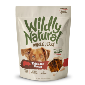 Wildly Natural Whole Jerky Strips Thick Cut Bacon