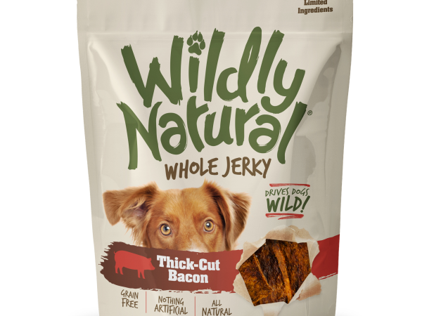Wildly Natural Whole Jerky Strips Thick Cut Bacon