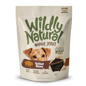 Wildly Natural Whole Jerky Strips Grilled Bison
