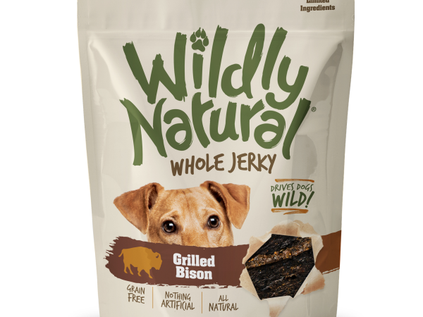 Wildly Natural Whole Jerky Strips Grilled Bison