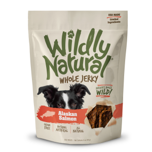 Wildly Natural Whole Jerky Strips Alaskan Salmon