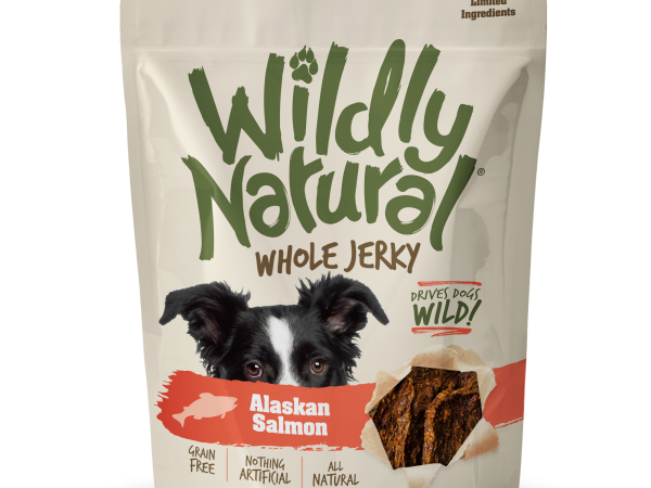 Wildly Natural Whole Jerky Strips Alaskan Salmon