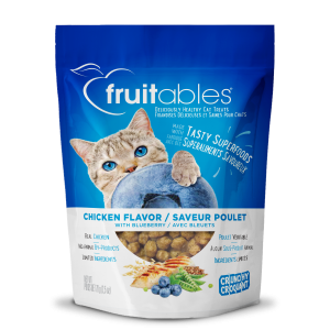 Fruitables Cat Crunchy Treats Chicken & Blueberry