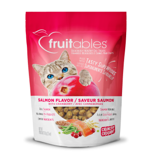 Fruitables Cat Crunchy Treats Salmon & Cranberry