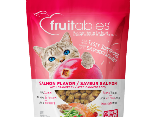 Fruitables Cat Crunchy Treats Salmon & Cranberry
