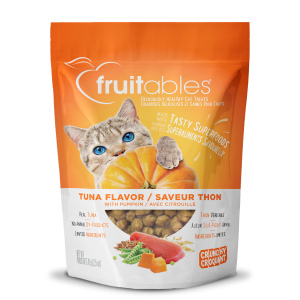Fruitables Cat Crunchy Treats Tuna & Pumpkin