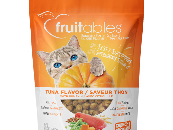 Fruitables Cat Crunchy Treats Tuna & Pumpkin