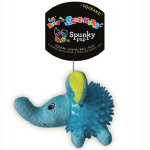 Spunky Pup Lil' Bitty Squeakers Elephant