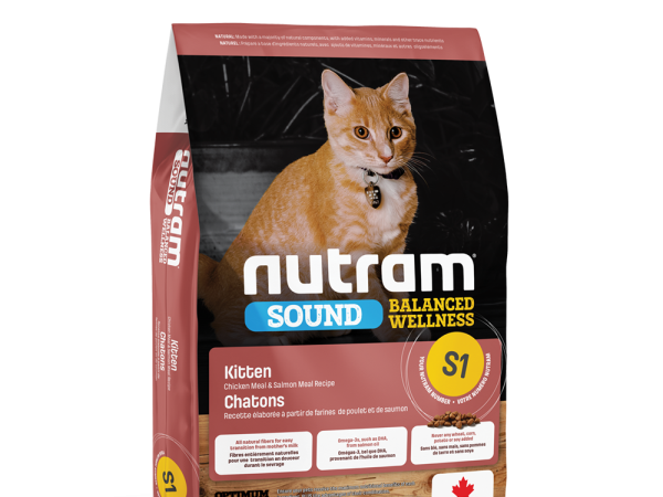 Nutram 3.0 Sound Cat S1 For Kitten