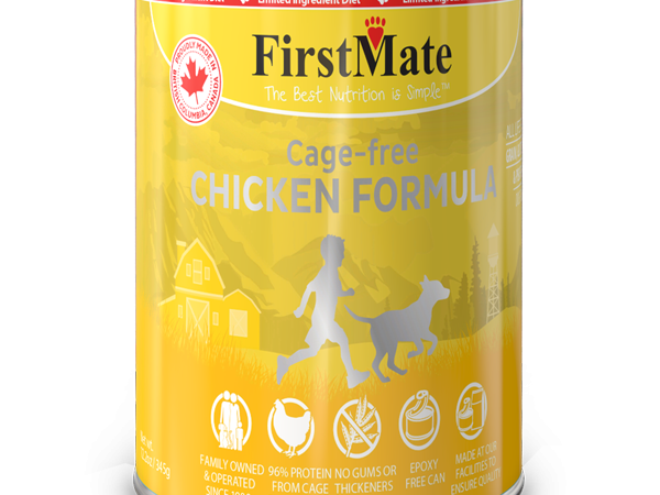 FirstMate Dog LID GF Chicken 12.2oz
